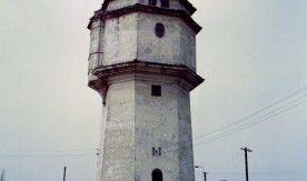 "Wieża ciśnień na stacji Sochaczew", 1982. Fot. J. Szeliga. Numer...